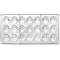 Ibili Curly Cone Bonbon Mold Clair