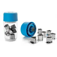 Ibili Coffret De 8 Emporte-pièces Classiques Pour Biscuits Linzer