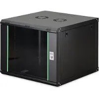 Digitus DN-19 09U-6/6-EC-SW Wandgehäuse Dynamic Basic Serie - 600x600mm (BxT),sw