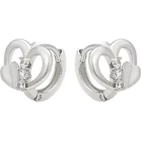 BRAELYN Boucles d'oreilles argent / transparent