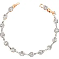 Faina Bracelet or / transparent