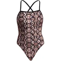 Funkita Tie Me Tight Swimsuit Noir AUS 14 Femme