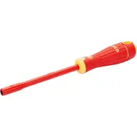 Bahco Tournevis à Douille Hexagonale Insulated Socket Wrench With Multi-component 7 Mmx125 Mm