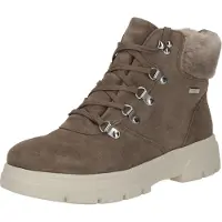 Caprice Bottines à lacets 'DENISE' taupe