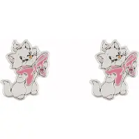 Peers Hardy The Aristocats Disney Marie Earrings Rose Enfants