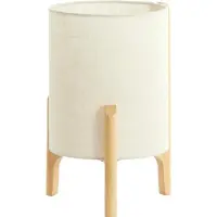 Light & Living - lampe de table - Litto - naturel - bois - lampe de bureau - E27 - 1894388