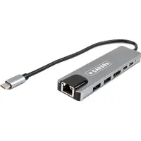Caruba 6-in-1 USB-C Hub avec Ethernet