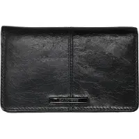 Claudio ferrici Femmes, Portefeuille, Ferrici Old Leder Varianmonnee Schwarz, Noir