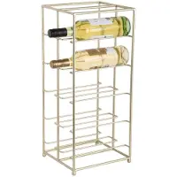 PT Living Weinregal Duo Floor 57 x 25 cm, Gold