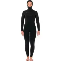 Rip Curl Combinaison En Néoprène à Manches Longues Avec Capuche Et Fermeture éclair Sur La Poitrine Pour Femme Dawn Patrol H 5/4 Mm