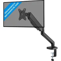 BlueBuilt Bras d'Écran PC avec Vérin à Gaz pour 1 Écran PC