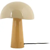 Present Time - Lampe de table Grato - Jaune - Ø25cm Lampe de table - Lampe de chevet, salon, chambre à coucher