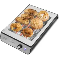 Cecotec Flatbed Turbo Easytoast Inox Toaster Argenté One Size / EU Plug 220V