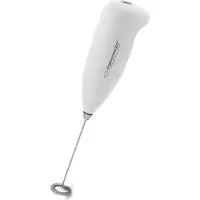 Esperanza Mousseur/chauffe-lait électrique portable EKF001W, blanc