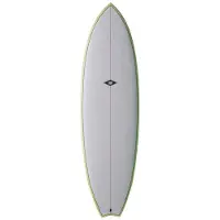 NSP Elements Fish 7'2'' Planche à voile Gris 218.4 cm Gris 218.4 cm