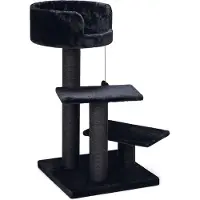 Beeztees Meuble griffoir Serpa Figo (92 cm, Noir)