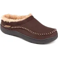 Comfeet Chaussons Hommes - Chaussons - Mocassins - Tan - Antidérapant - Taille 42/43 -