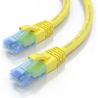 Aisens CABLE RED LATIGUILLO RJ45 CAT.6 UTP AWG26 CCA AMARILLO 0.75M