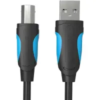 Vention Câble d'imprimante Usb 2.0 A vers Usb-B Vas-A16-B200 2M Noir