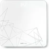 Medisana PS 437 - Pèse-personne électronique - 180 kg - 0.1 g - kg,lb,st - Rectangle - Gris - Blanc