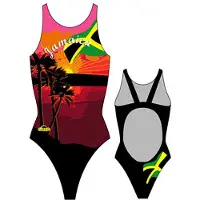 Turbo Jamaica Pro Resist Swimsuit Multicolore M Femme