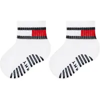 Tommy Hilfiger Chaussettes av. Antidérapant - 2 Pack - Bébé Drap - - 15/18 - Chaussettes