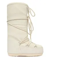 Moon Boot Icon Rubber Boots Beige EU 39-41 Femme
