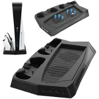 Trade invaders Ps5 Controller Charging Station Noir