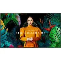 Samsung QH43C Digital signage flat panel 109.2 cm (43") LCD Wi-Fi 700 cd/m² 4K Ultra HD Black Built-in processor Tizen 24/7
