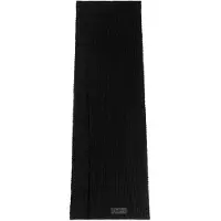 Malelions Ribbed Logo Écharpe Homme