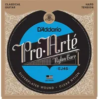 D'Addario EJ46 Pro-Arte cordes en nylon pour guitare classique Hard