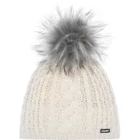 Spalding Unisexe, Bonnet, Afra Lux, Blanc, Gris, (Taille unique)