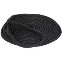 PLASTIMO Spliced Eye Braided Mooring Rope Kit 11 M Noir 16 mm