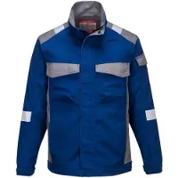 Portwest Veste de sécurité BIZFLAME ULTRA BICOLORE Bleu Royal L