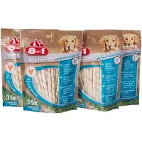 8In1 Snack Pour Chien Delights Twisted Sticks Dental 35 Pi Ces Set De 5