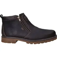 Rieker Bottes 'Enkellaarzen' brun foncé