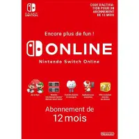 Code de téléchargement Switch Online : 12 mois d'abonnement