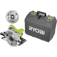 Ryobi Scie circulaire 1600W 66mm - 2 lames 48 dents RCS1600-K2B