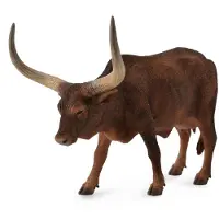 Collecta animaux d'élevage : Watusirund 13 cm brun foncé
