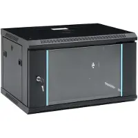 vidaXL Armoire réseau 6U montage mural 19" IP20 600x450x375 mm