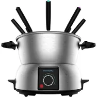 Cecotec Electric Fondue Fun Gourmetfondue Argenté One Size / EU Plug 220V