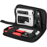 Goobay 97790 Set d'outils pour l'installation du téléphone et du réseau - pour l'installation et la vérification du réseau domestique