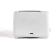 Livoo DOD162W - Grille-pain - 2 tranche - 2 Emplacements - blanc
