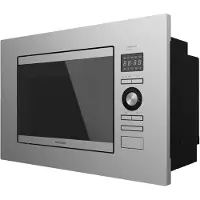 Cecotec Four à micro-ondes encastrable Digital GrandHeat 2090, en acier inoxydable. Puissance : 800W. Intégrable. Capacité : 20 litres. Grill