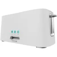 Cecotec 16000 Extra Double White Toaster Noir One Size / EU Plug 220V