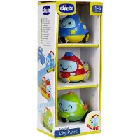 Chicco Mini voitures City Patrol 3pcs, 12m+