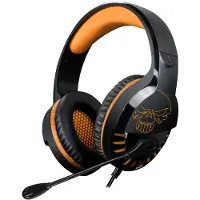 SPIRIT OF GAMER Casque Gaming filaire Pro H3 Edition multiplateforme Noir et orange