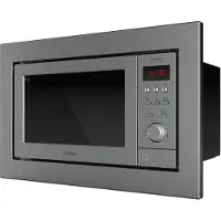 Cecotec Four à micro-ondes encastrable , modèle Grandheat 2500, en acier inoxydable, avec plateau tournant