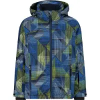 CMP Kid Jacket Snaps Hood Blue Royal-B.blue-Winter Sun 176