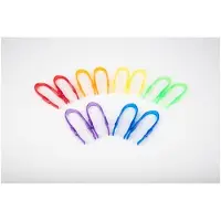 TickiT 73111 Pince à épiler, translucide, 12 pièces Easy Grip pour enfants